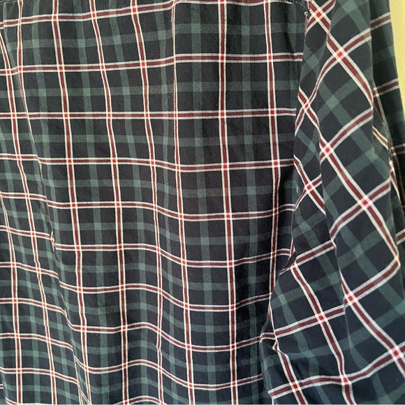 Banana Republic Men's Navy Plaid Shirt - Picture 5 of 5